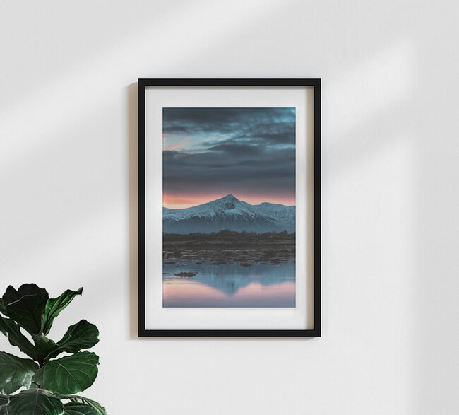 Colour of the North, Norwegen – Fotokunst von Sebastian Worm als Poster oder Acrylglasbild