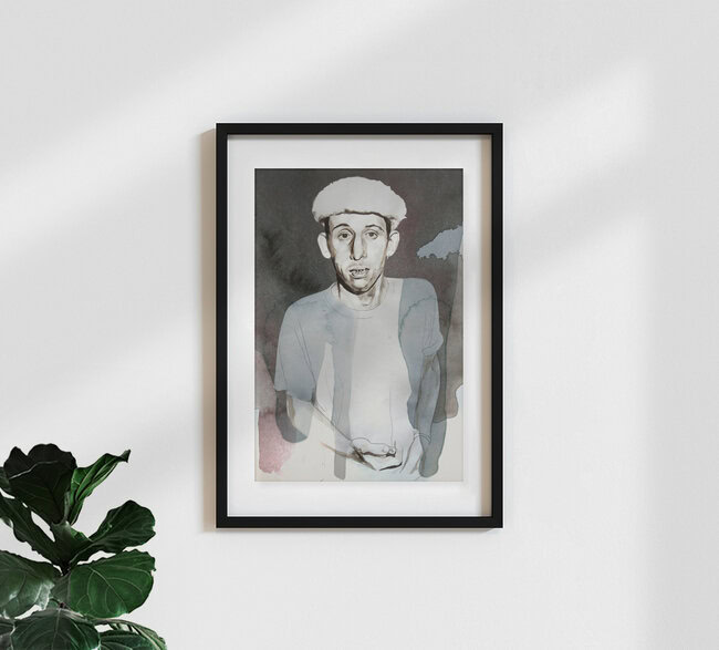 'Shane MacGowan' – Wall Art by David Diehl as Poster or Acrylic Glass Print
