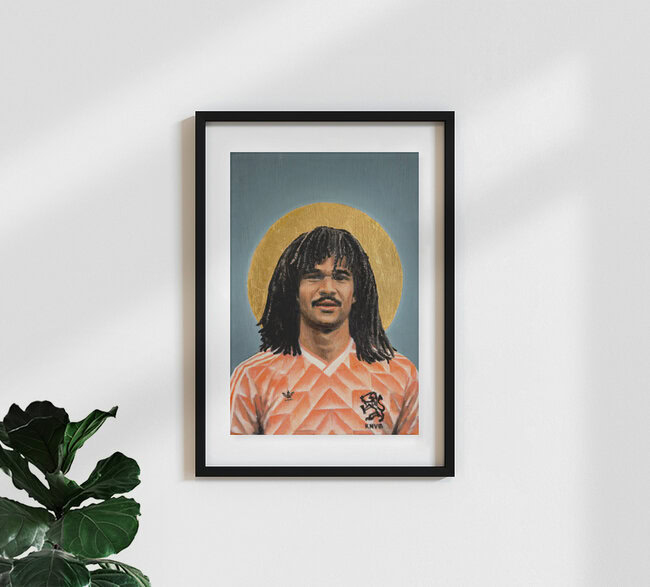 'Ruud Gullit' – Wall Art by David Diehl as Poster or Acrylic Glass Print