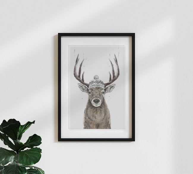 Wandbild 'Let's go outside' – Kunst von Balazs Solti als Poster oder Acrylglasbild