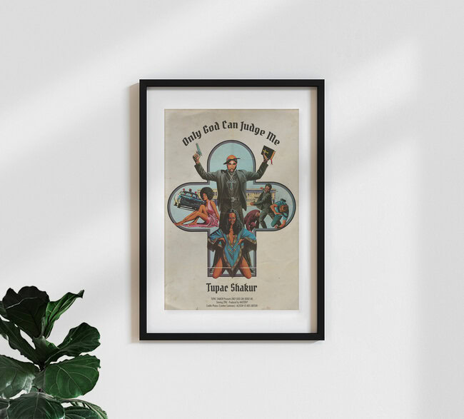Wandbild 'Only God' – Kunst von David Redon als Poster oder Acrylglasbild