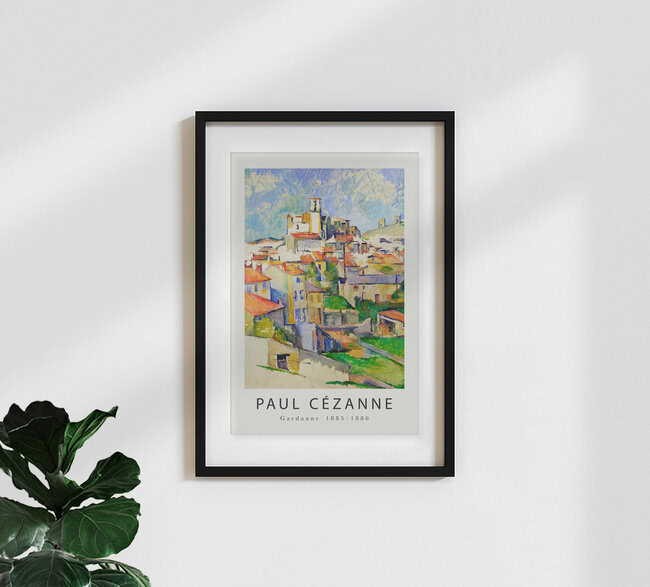 'Gardanne by Paul Cézanne' – Wall Art by Art Classics as Poster or Acrylic Glass Print
