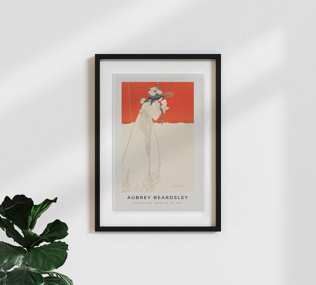 'Aubrey Beardsley: Isolde' – Wall Art by Art Classics as Poster or Acrylic Glass Print