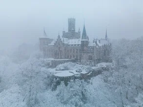 Blizzard at Marienburg Castle - Fineart photography by Johannes Hulsch