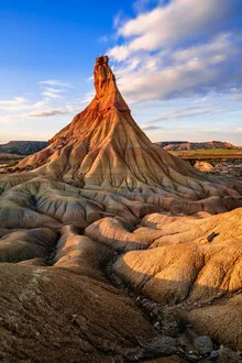 Castil de Tierra Bardenas Reales Spanien - fotokunst von Achim Thomae