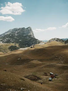 Mountains in the Durmitor National Park in Montenegro - Fineart photography by Claas Liegmann