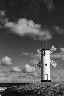 Mill beacon in Świnoujście - Fineart photography by Manuela Deigert