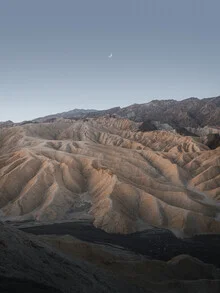 Zabriskie Point, Kalifornien, Vereinigte Staaten – Fotokunst von Reiner Hofer als Poster oder Acrylglasbild