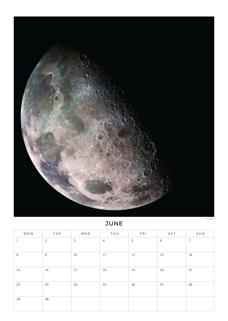 2026 NASA calendar – Space Horizons