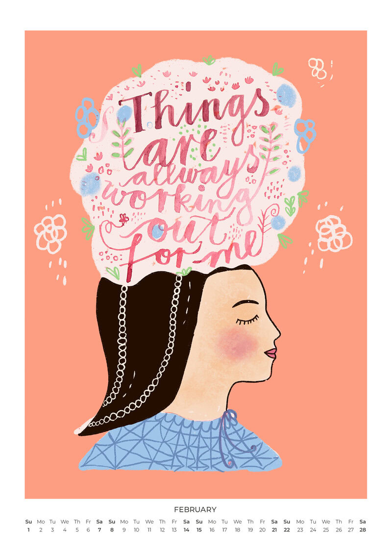 2026 Always Be Blooming Art Calendar