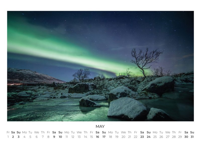 2026 Northern Lights Calendar