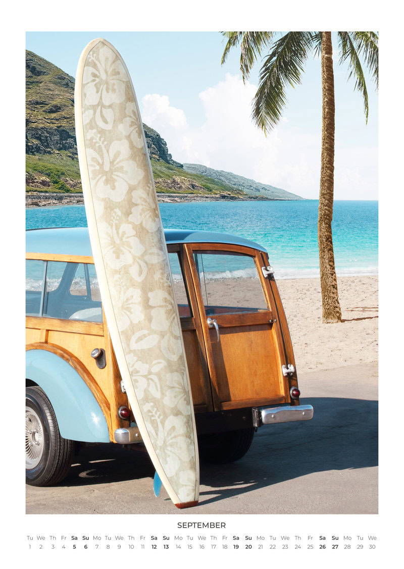 2026 Surf Moods Calendar