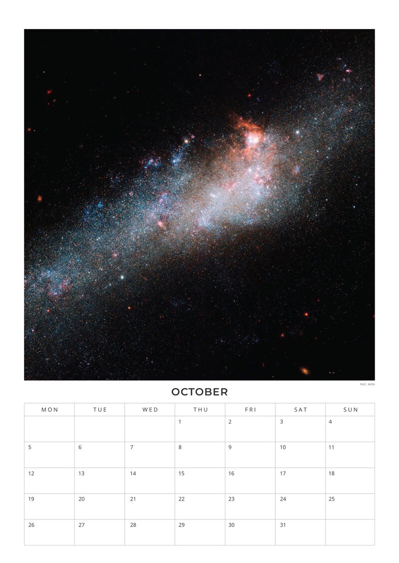 2026 NASA calendar – Space Horizons