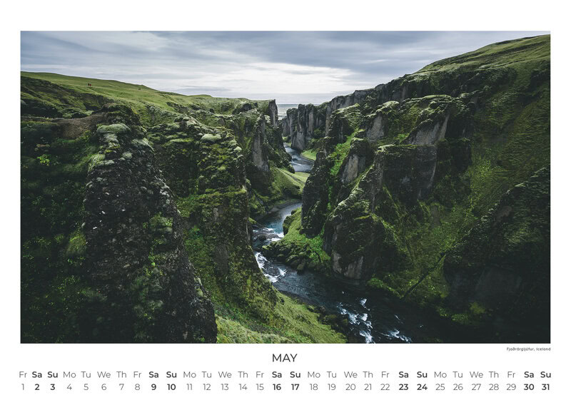 2026 Beautiful Europe Calendar by Johannes Hulsch
