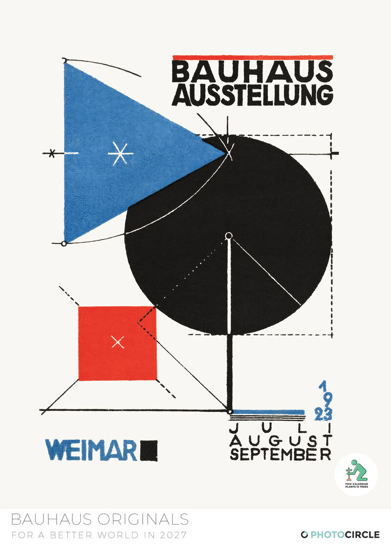 Bauhaus Originals 2027 Art Calendar