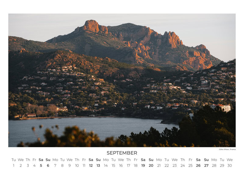 2026 Beautiful Europe Calendar by Johannes Hulsch