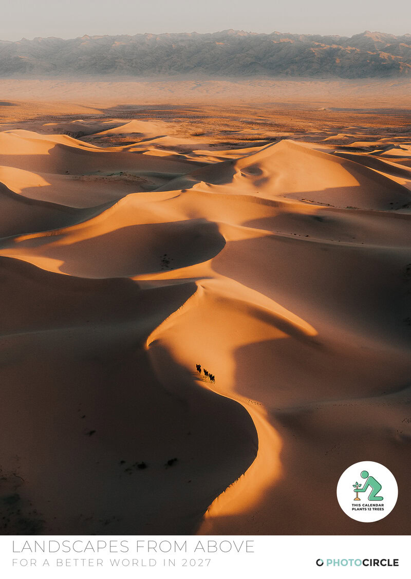 Landscapes from Above Calendar 2027 by Lennart Pagel