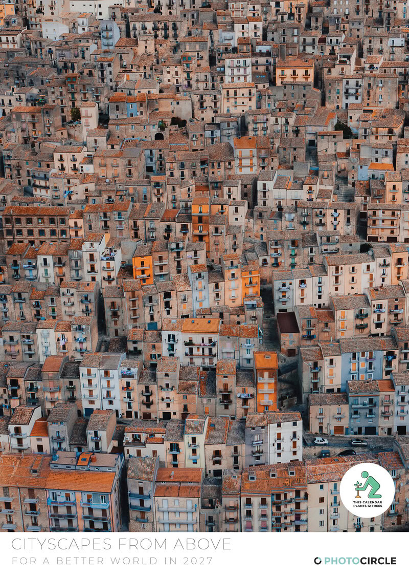 Cityscapes from Above 2027 Wall Calendar by Lennart Pagel