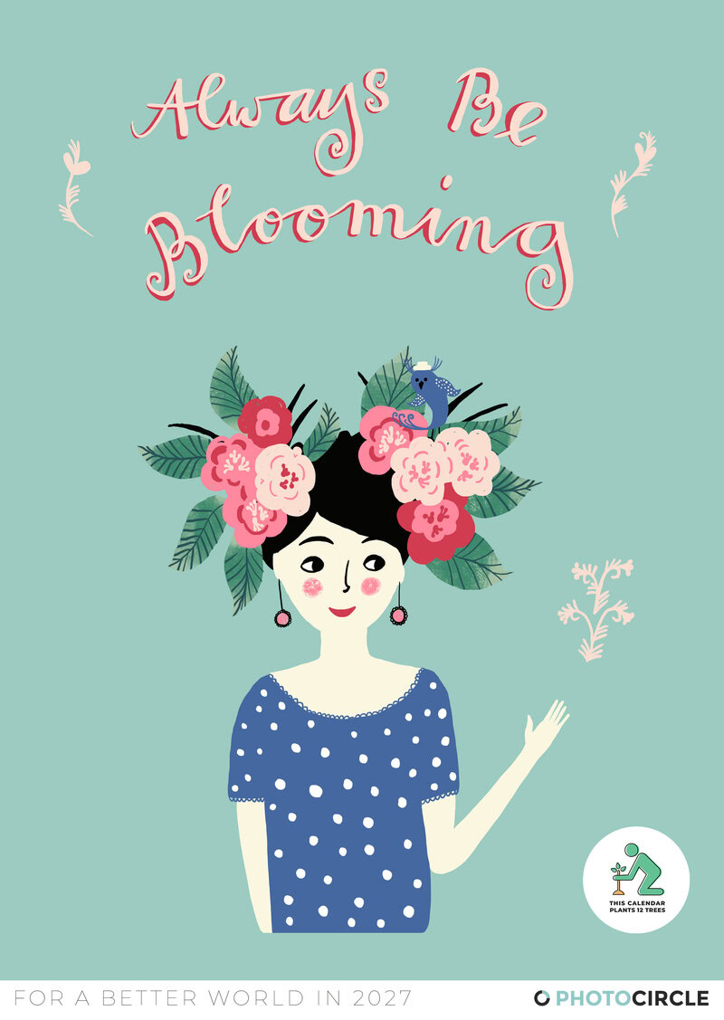 Mindfulness & Self-Love 2027 Calendar – Always Be Blooming by Constanze Guhr