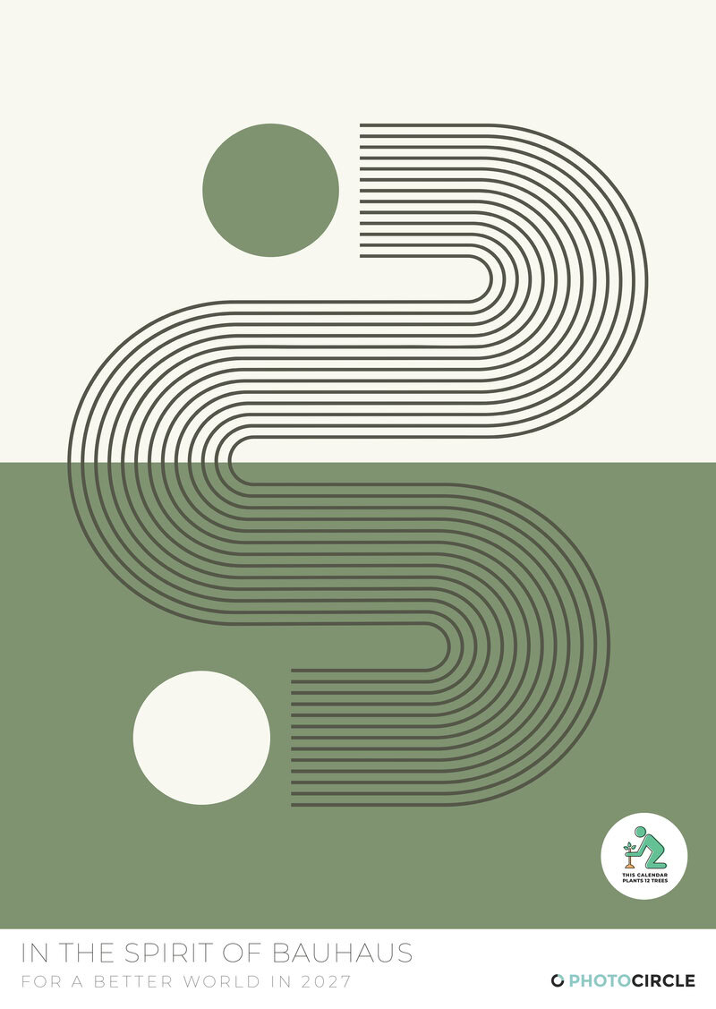 The Spirit of Bauhaus Wall Calendar 2027