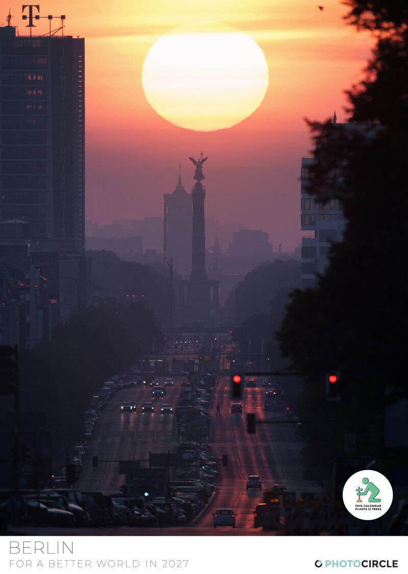 Berlin 2027 Wall Calendar by Patrick Noack