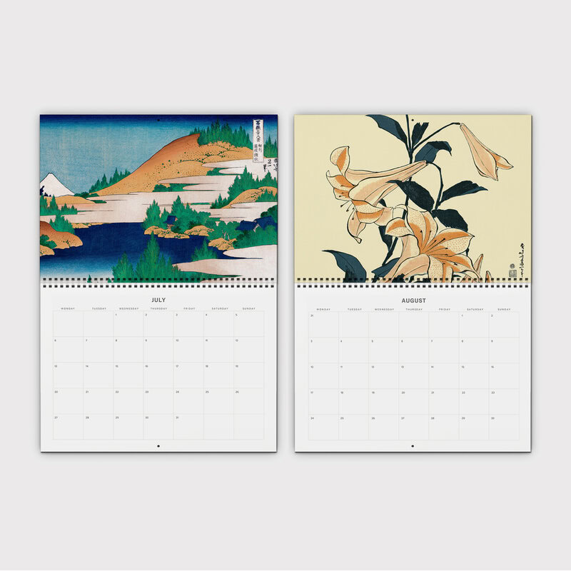2026 Hokusai Wall Planer & Organizer