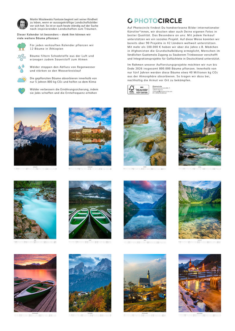 2026 Berchtesgardener Land Calendar