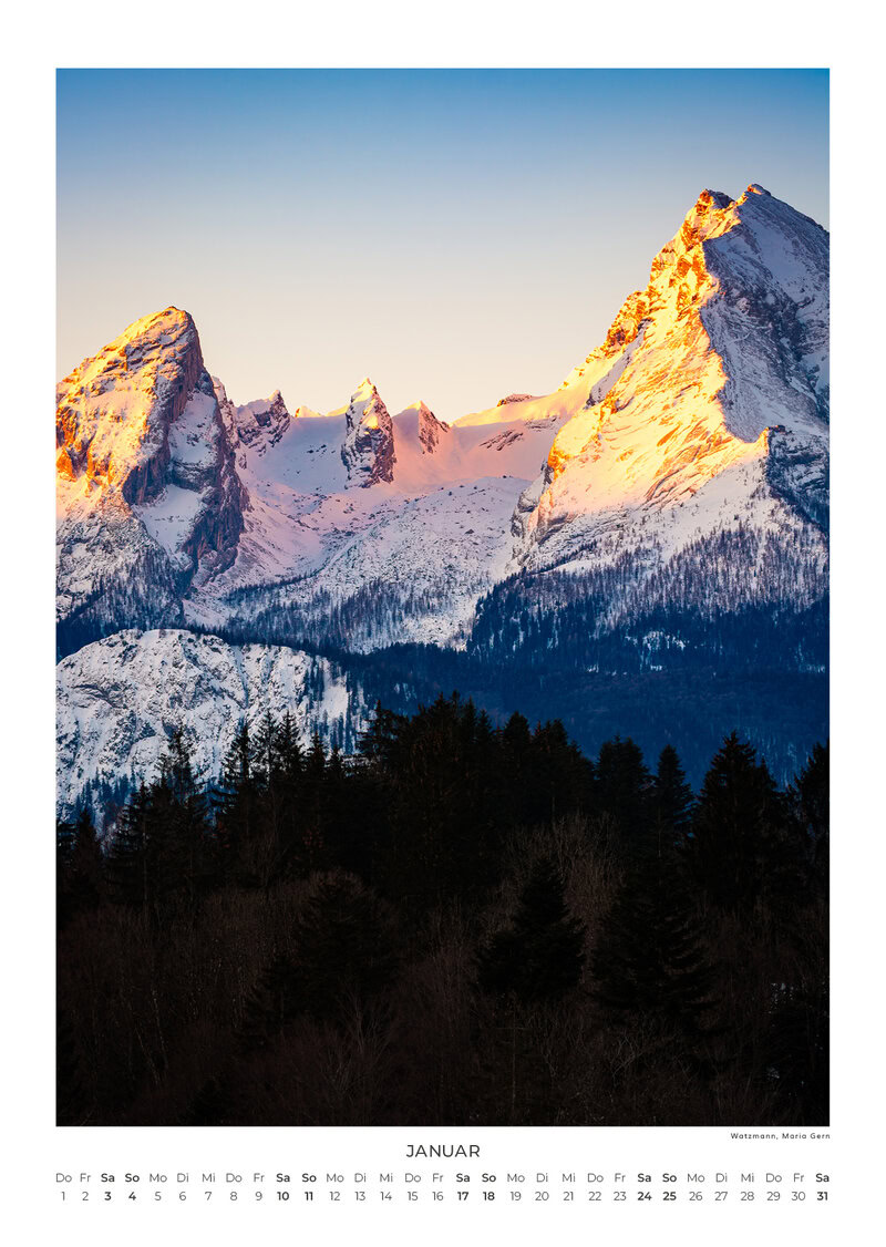 2026 Berchtesgardener Land Calendar