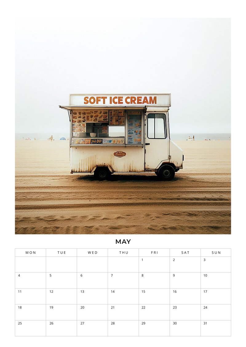 2026 Photographs Never Taken Wall Planner Calendar