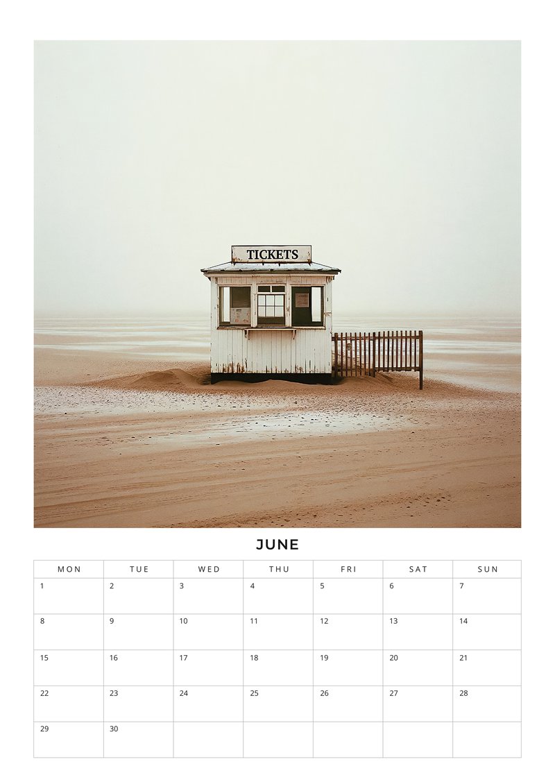 2026 Photographs Never Taken Wall Planner Calendar