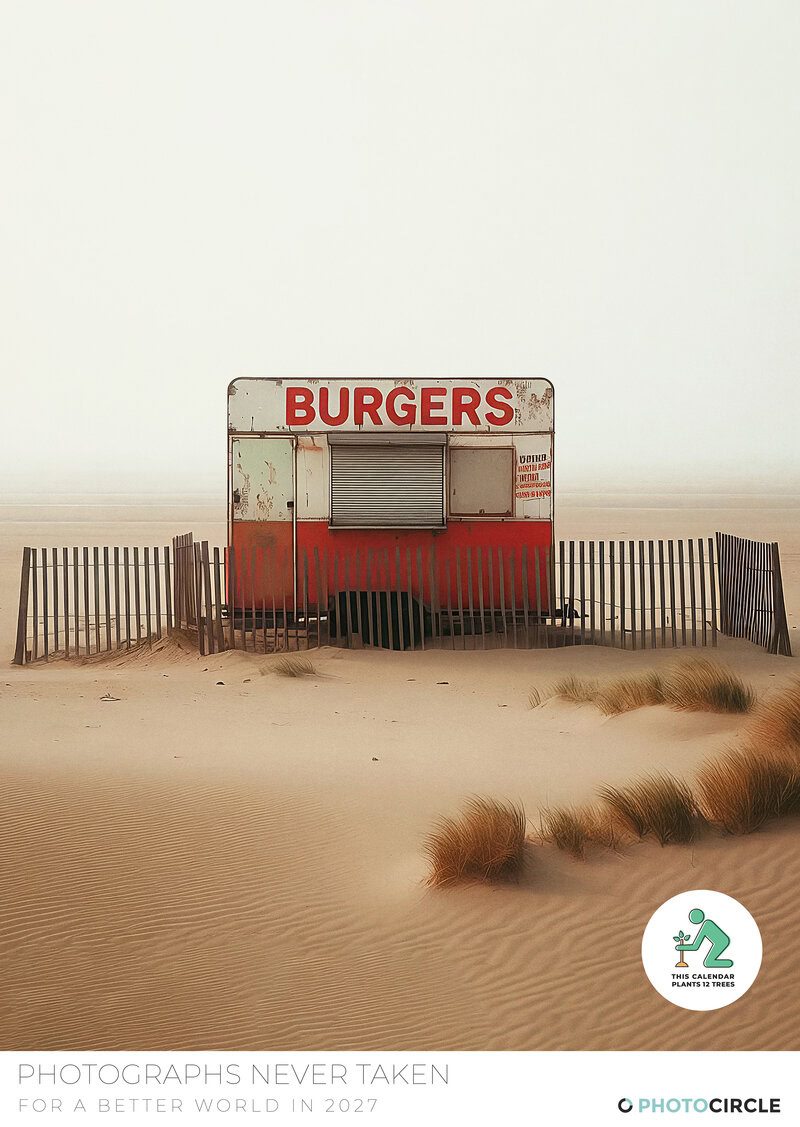 Surreal Wall Calendar & Organizer 2027 – Photographs Never Taken by David Foster Nass