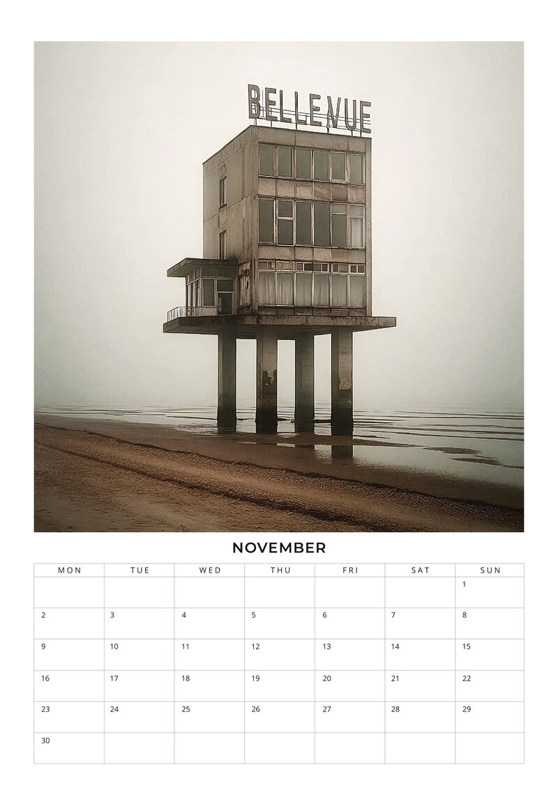 2026 Photographs Never Taken Wall Planner Calendar