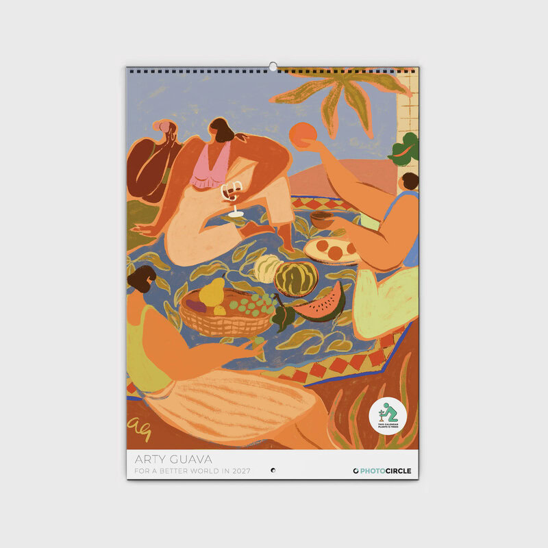 Dancing through the Year 2027 Klappkalender von Arty Guava