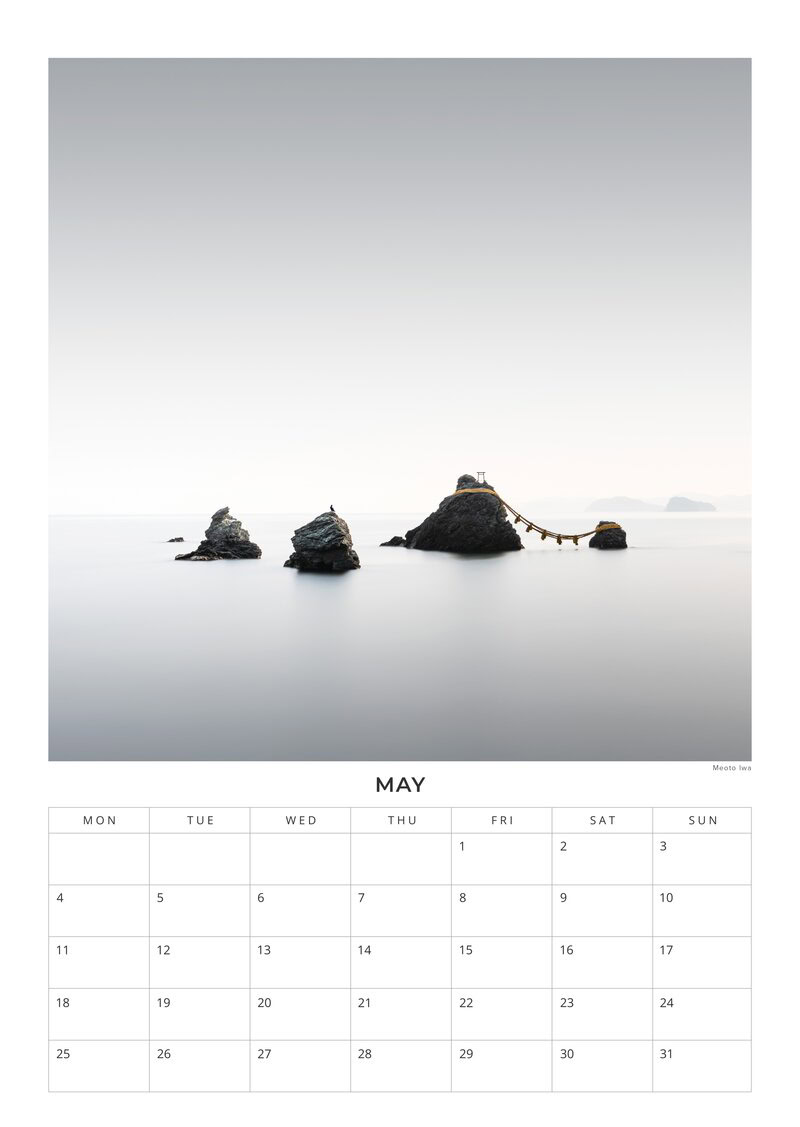 2026 Ikigai – the beauty of Japan Calendar