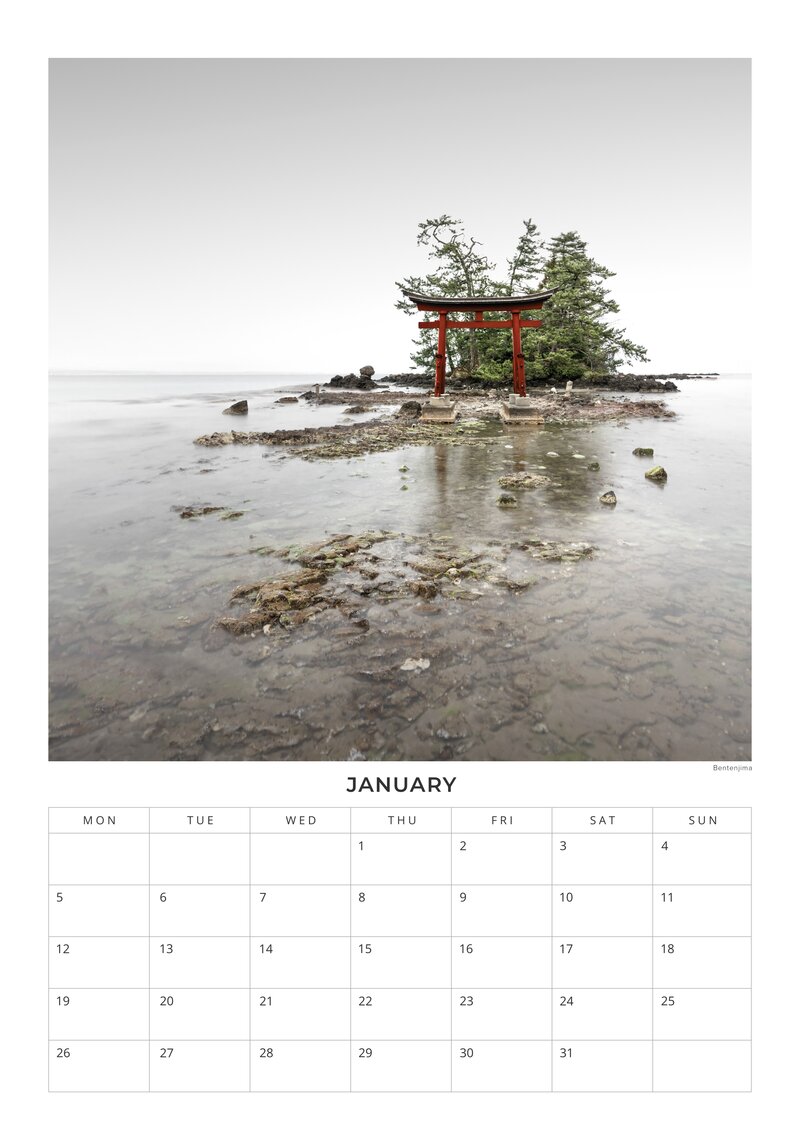 2026 Ikigai – the beauty of Japan Calendar