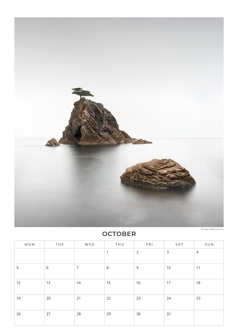 2026 Ikigai – the beauty of Japan Calendar