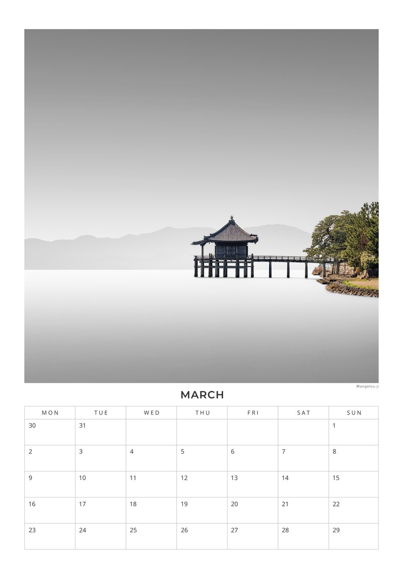 2026 Ikigai – the beauty of Japan Calendar