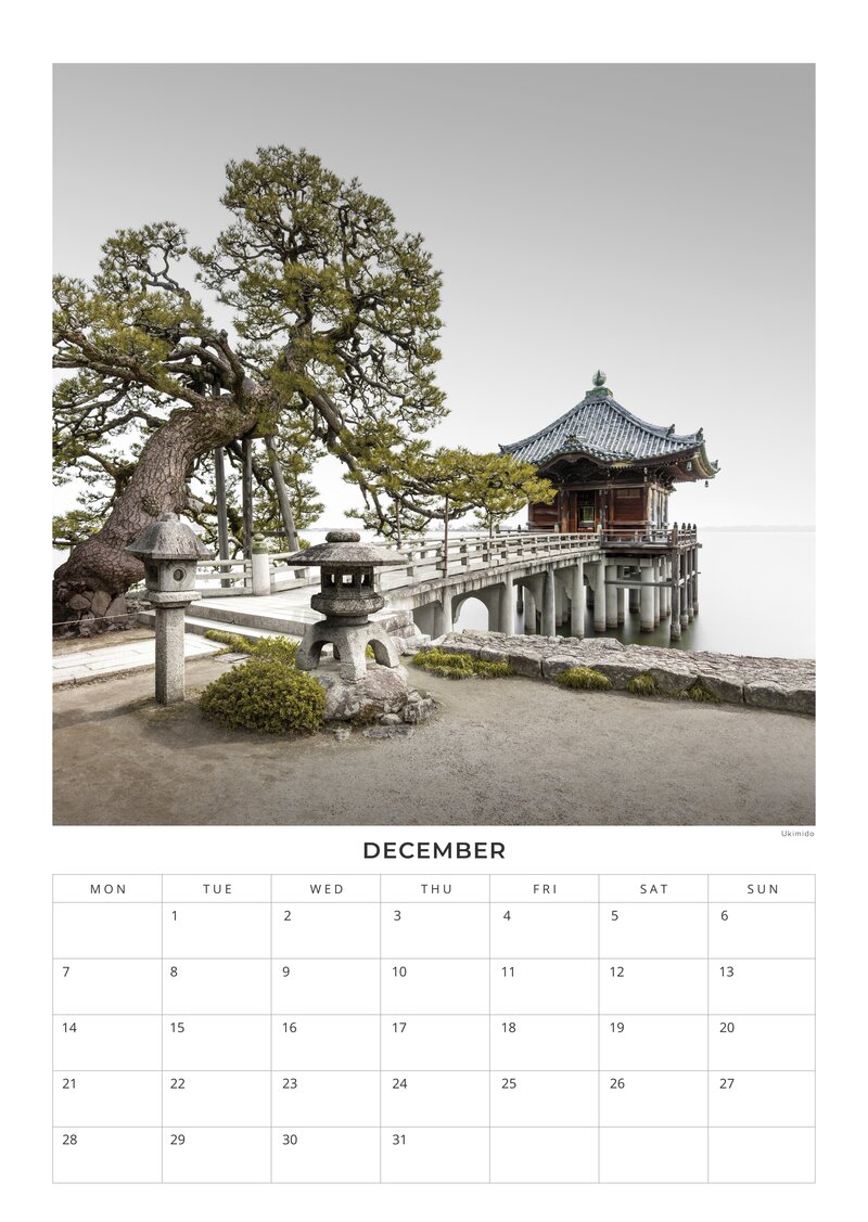 2026 Ikigai – the beauty of Japan Calendar