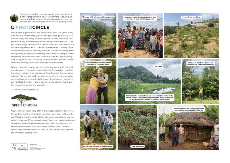 Ethiopia 2027 Wall Calendar
