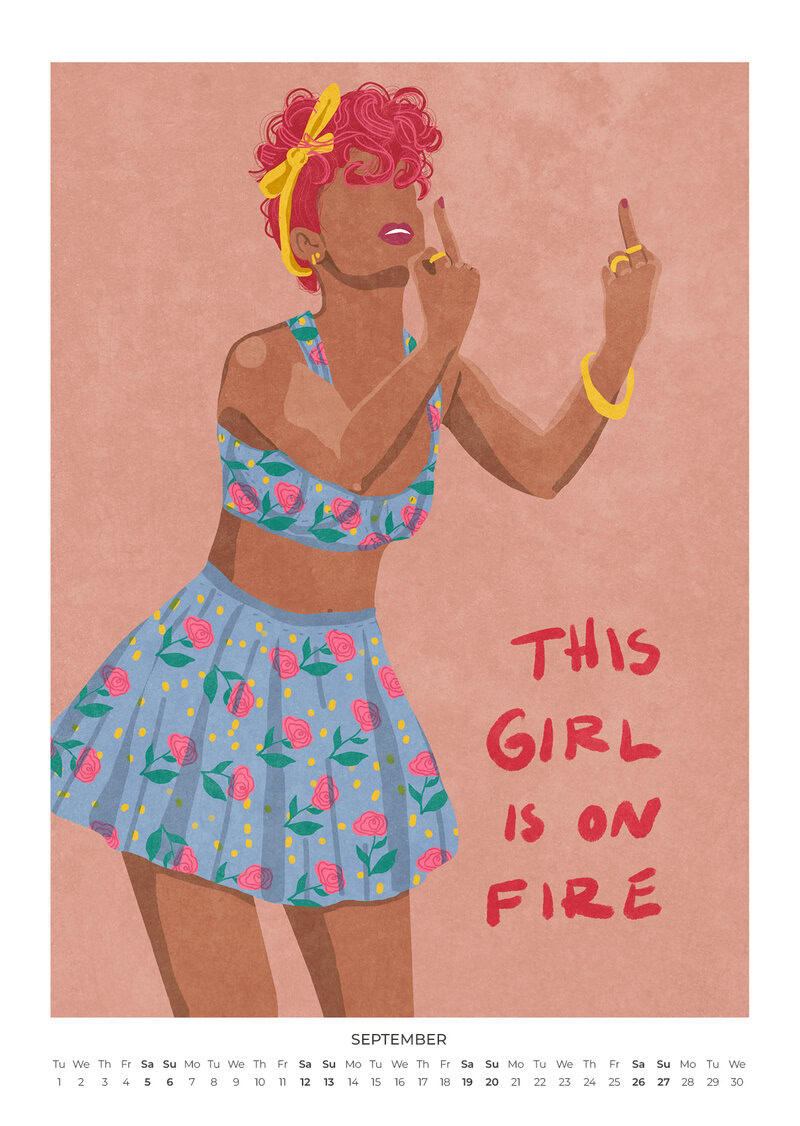 2026 Strong Women Calendar by Raissa Oltmanns