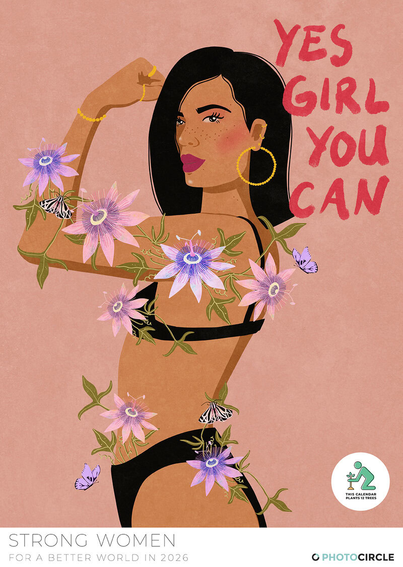 2026 Strong Women Calendar by Raissa Oltmanns