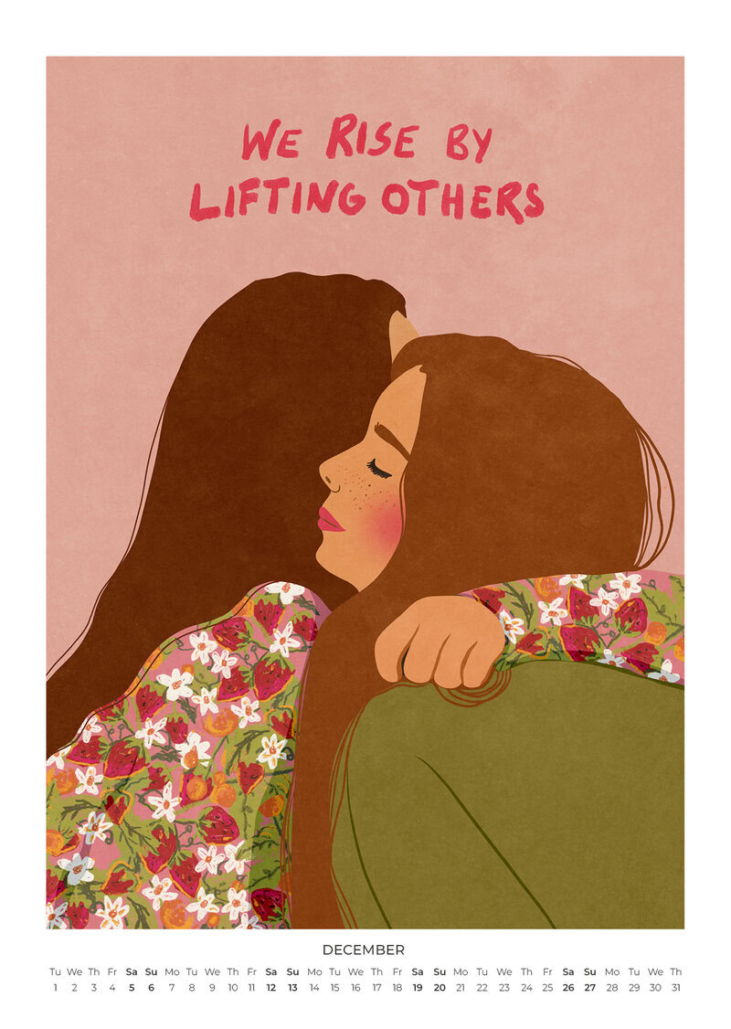 2026 Strong Women Calendar by Raissa Oltmanns