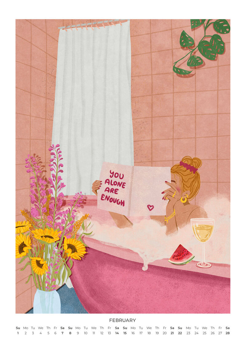 2026 Strong Women Calendar by Raissa Oltmanns