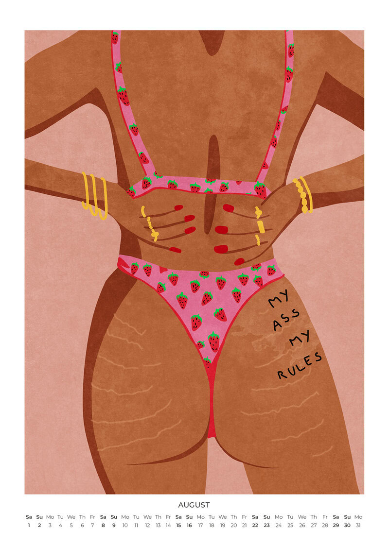 2026 Strong Women Calendar by Raissa Oltmanns