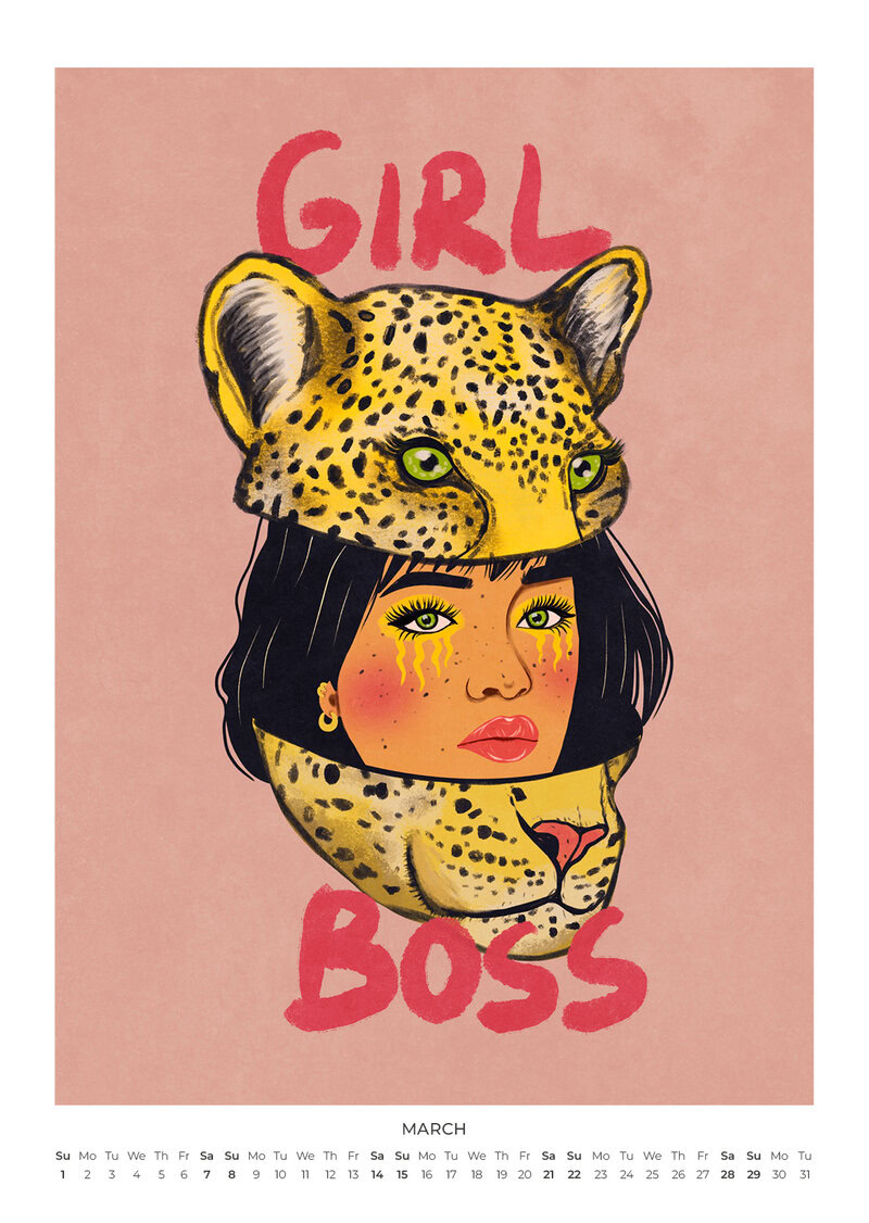 2026 Strong Women Calendar by Raissa Oltmanns