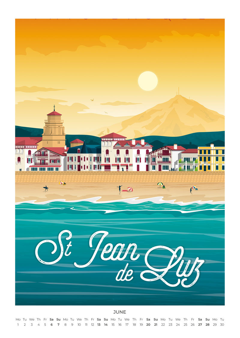 2026 La Belle France Calendar – Vintage Design Planner