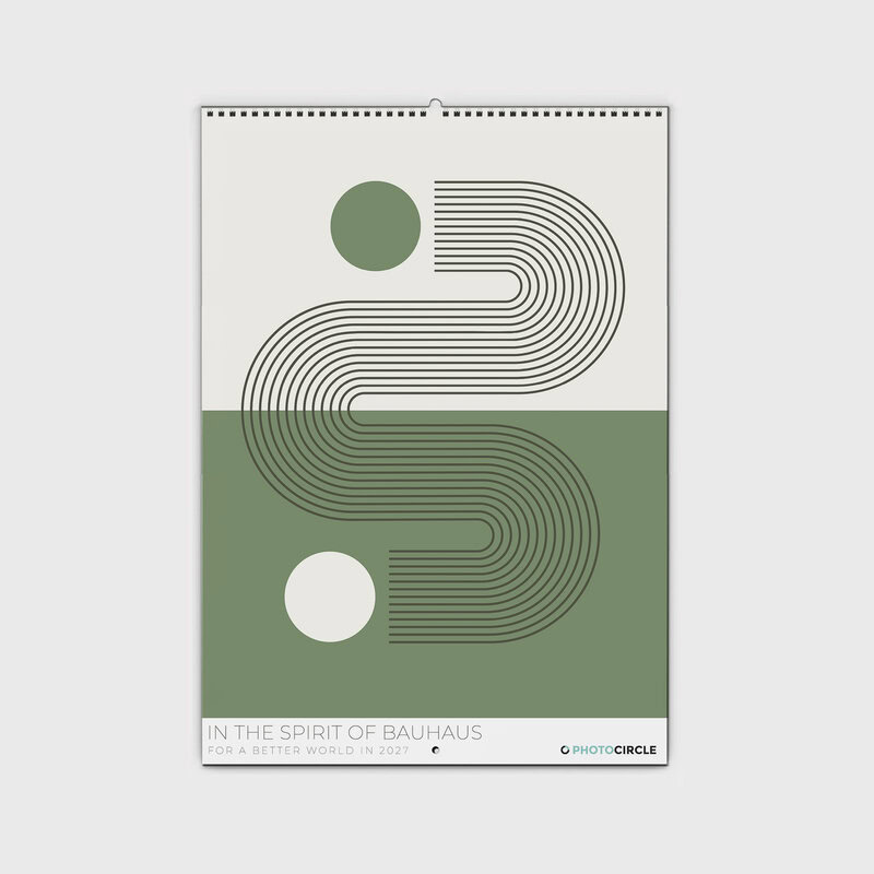 The Spirit of Bauhaus 2027 Planner & Organizer
