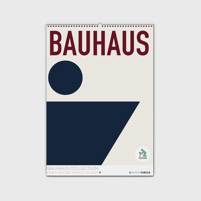 Bauhaus Collection Klappkalender & Terminplaner 2027