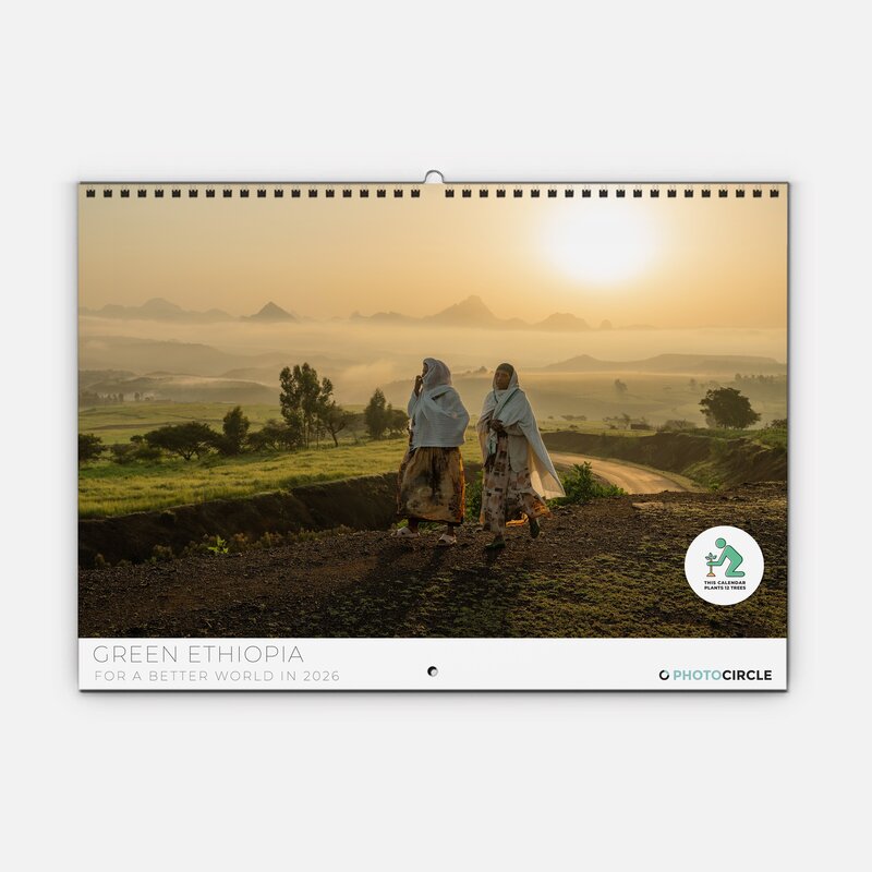 Äthiopien Klappkalender & Terminplaner 2026