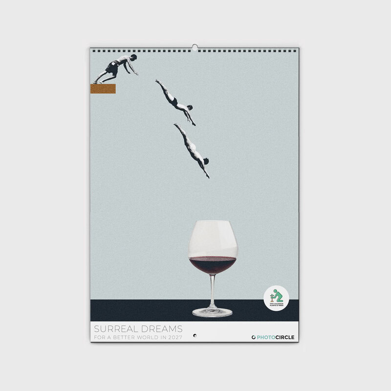 Surreal Dreams 2027 Planner & Organizer with Space for Notes